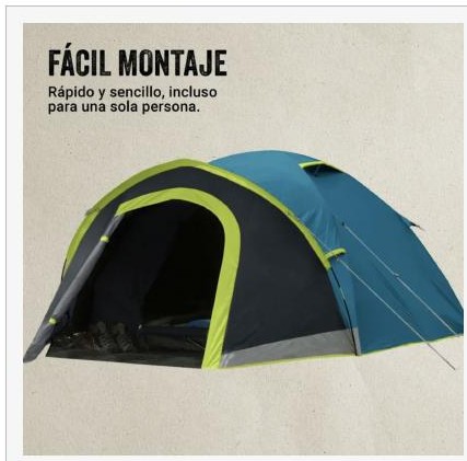 Carpa domo Coleman 4 personas