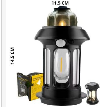 Linterna solar camping LED