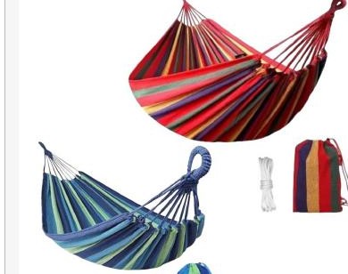 Hamaca colgante camping 75 x 195 cm
